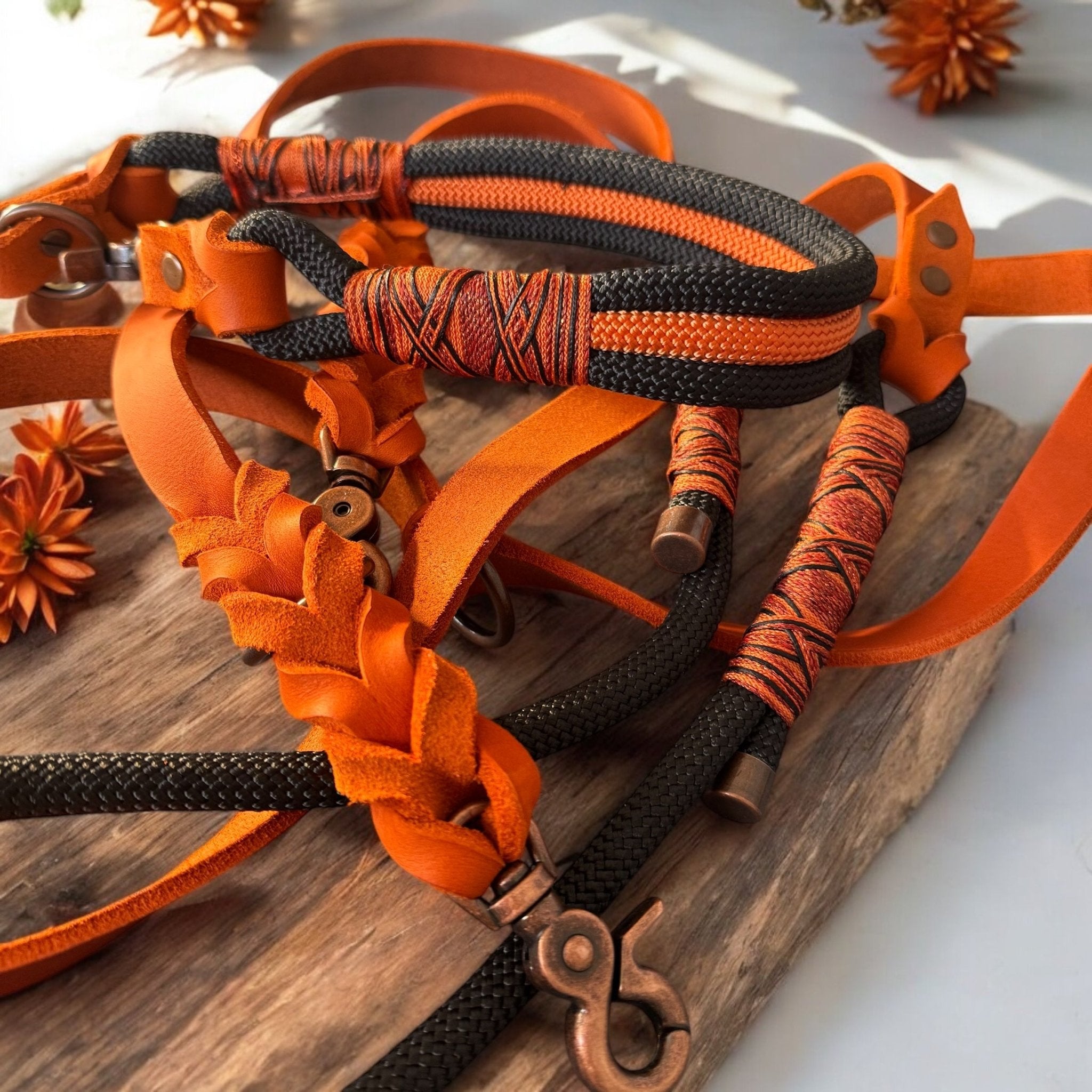 GESTALTE SELBST - Tau - Lederset - Milas Leash