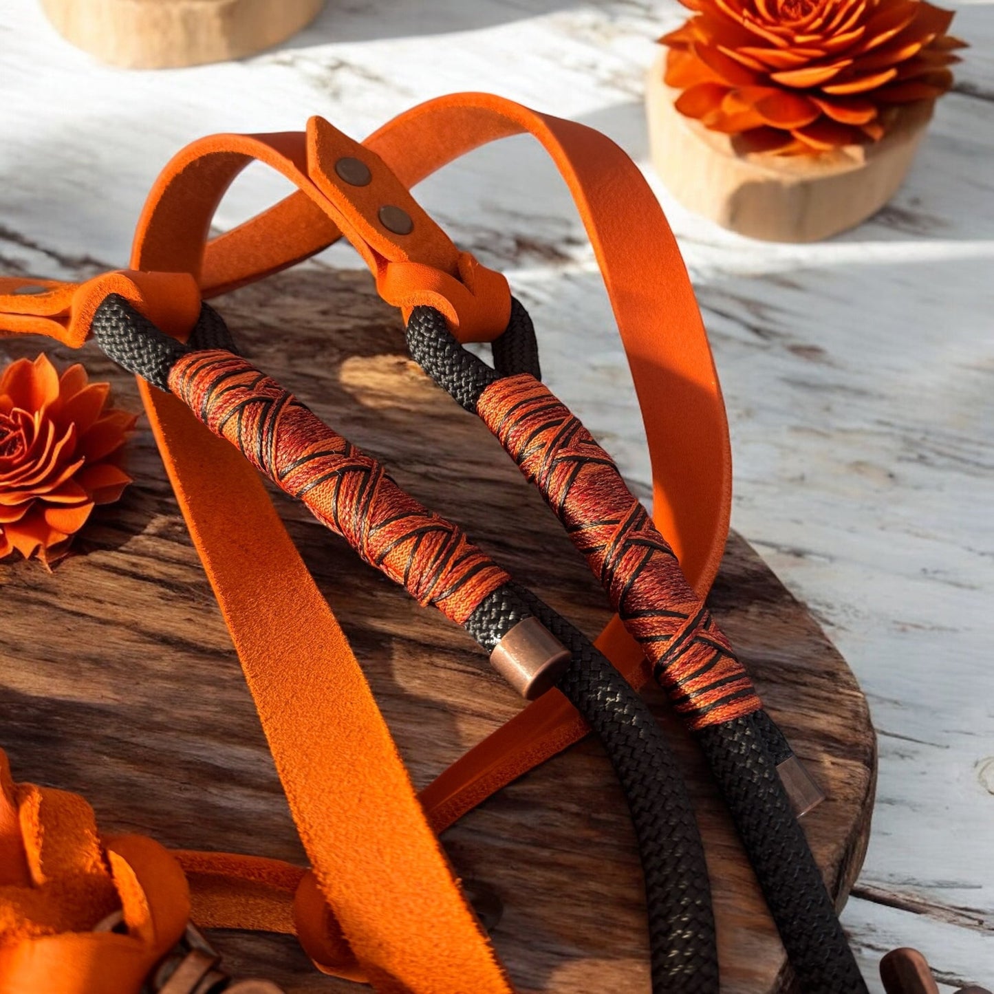 GESTALTE SELBST - Tau - Lederset - Milas Leash