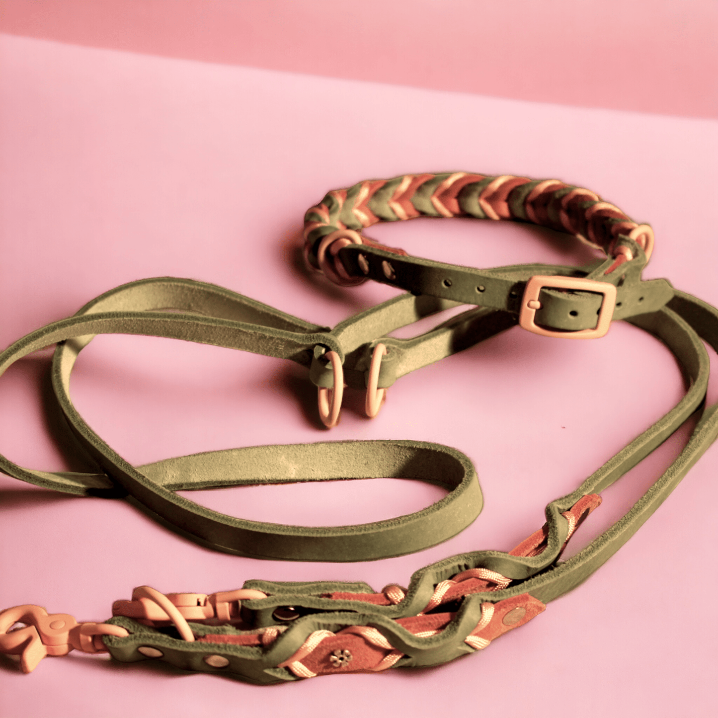 Pastell - Set - Milas Leash