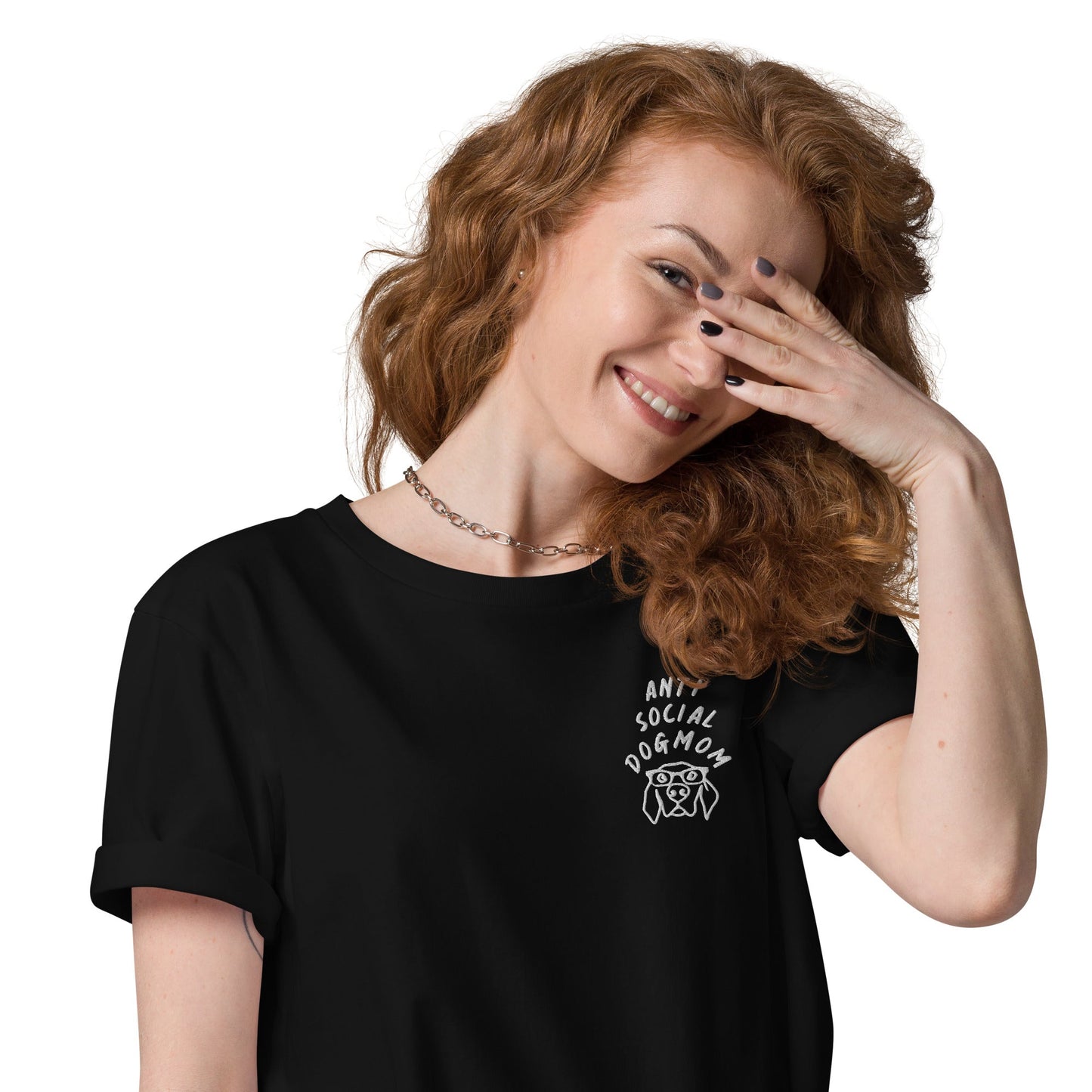 T-Shirt "Antisocial Dogmom" - Milas Leash