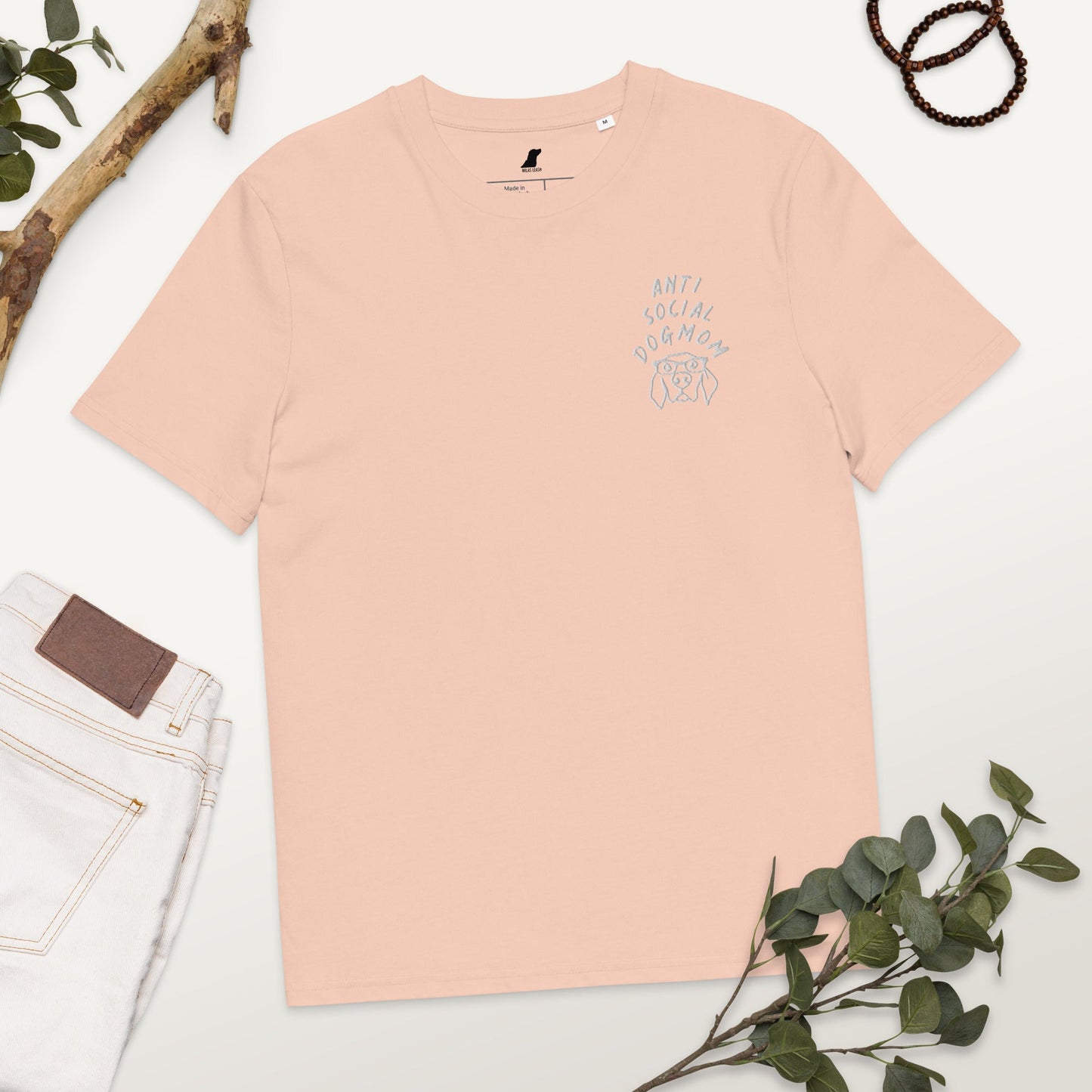 T-Shirt "Antisocial Dogmom" - Milas Leash