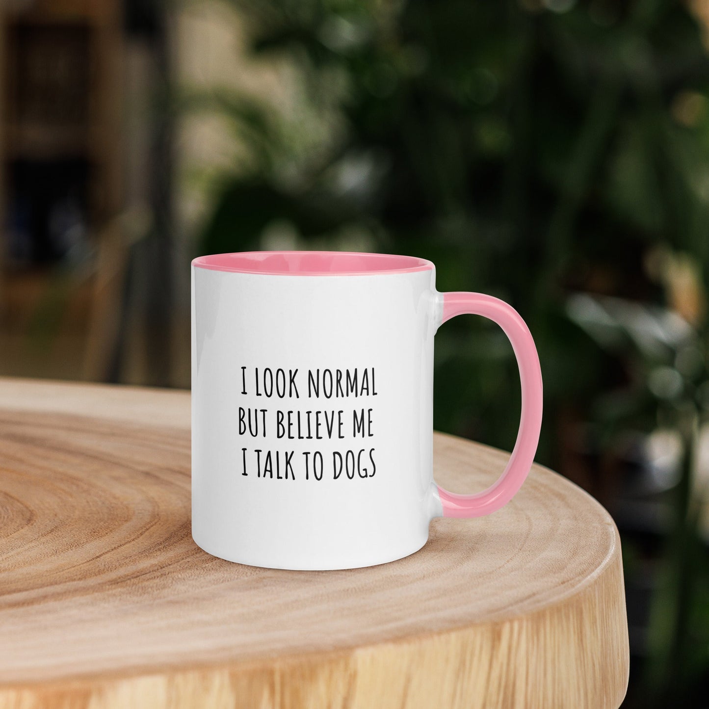 Tasse "I look normal but believe me I talk to dogs" - Milas Leash