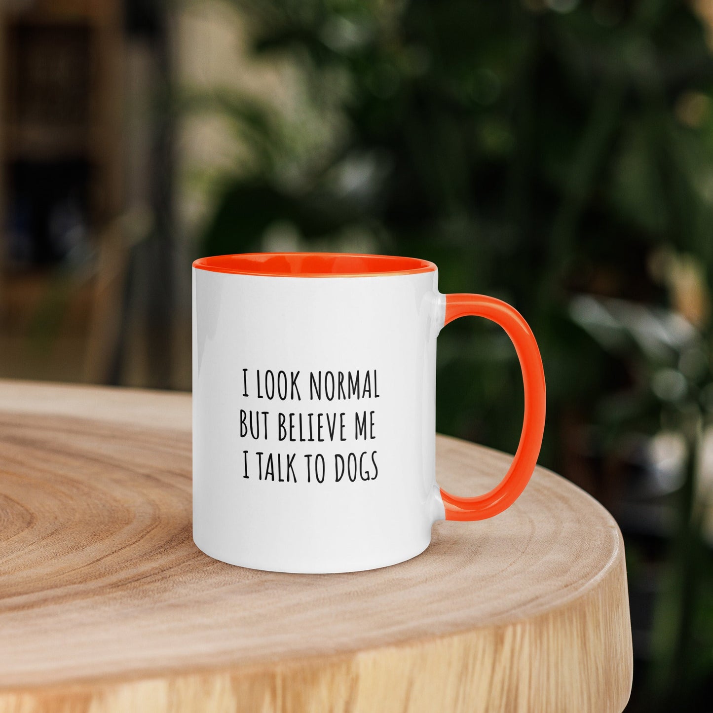 Tasse "I look normal but believe me I talk to dogs" - Milas Leash