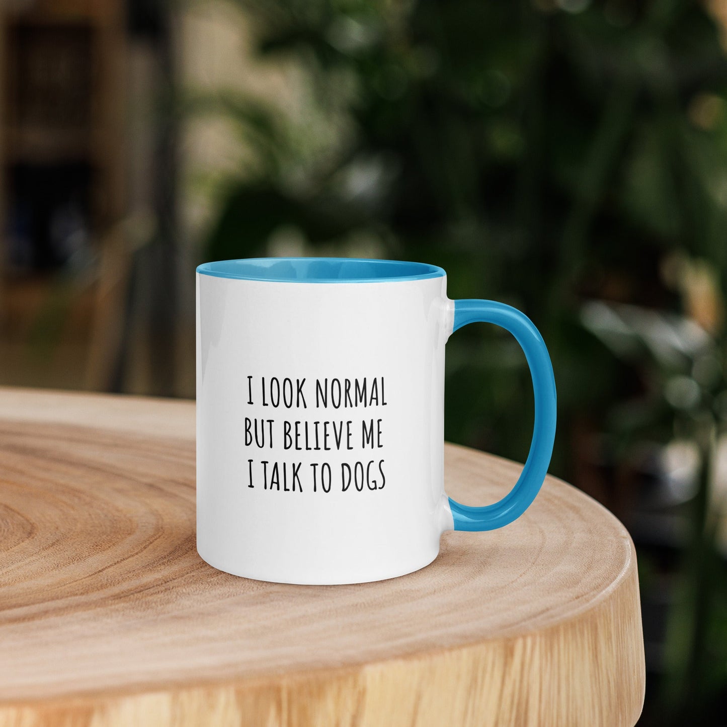 Tasse "I look normal but believe me I talk to dogs" - Milas Leash