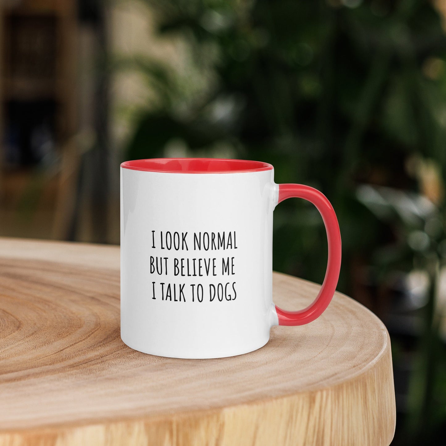 Tasse "I look normal but believe me I talk to dogs" - Milas Leash
