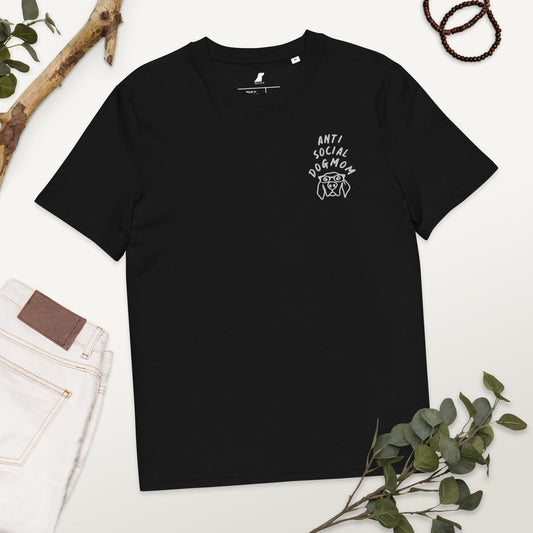 T-Shirt "Antisocial Dogmom" - Milas Leash